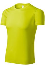 Malfini Unisex športna majica, neonsko rumena, 3XL