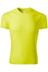 Malfini Unisex športna majica, neonsko rumena, 3XL