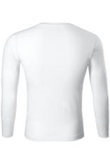 Malfini Lahka majica z dolgimi rokavi, bela, XS