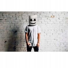 Korbi Marshmello Dj Cosplay maska bela 2
