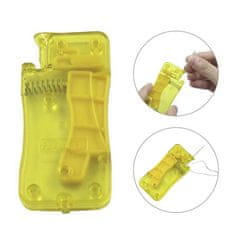 Cool Mango Enostaven pripomoček za sukanec, samodejno vdevanje niti, majhen in eleganten za prenašanje, enostaven za uporabo, pripomoček za šivanje, za hitro vdevanje niti, 7 x 3 cm – Needlethreader
