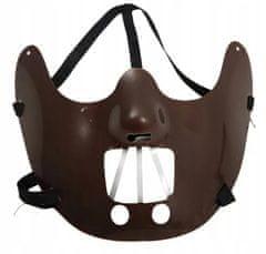 Korbi Hannibal Lecter maska Halloween plastika