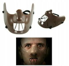 Korbi Hannibal Lecter maska Halloween plastika