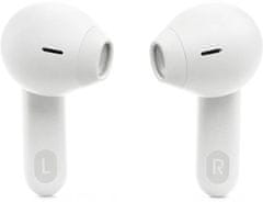 JBL Tune Flex brezžične Bluetooth slušalke, bele