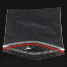 Northix 100x vrečk z zadrgo - 15 x 20 cm 