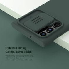 Nillkin CamShield Silky Silikonski ovitek za Samsung Galaxy S23 Ultra Elegant Black