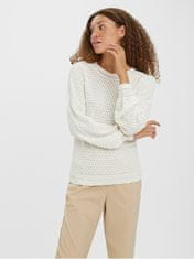 Vero Moda Ženski pulover VMGINA 10277696 Breza (Velikost M)