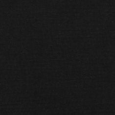 Vidaxl Vzmetnica z žepkasto vzmetjo črna 90x200x20 cm blago
