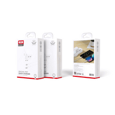 XO Polnilec za telefon L102 2x USB-C PD 35W + USB-C kabel