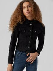 Vero Moda Ženska denim jakna VMLUNA 10279492 Black (Velikost L)