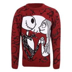 Božični pulover The Nightmare Before Christmas - Jack in Sally (velikost L)
