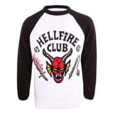 Božični pulover Stranger Things - klub Hellfire (velikost L)
