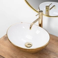 REA Umivalnik Sofia Gold / White