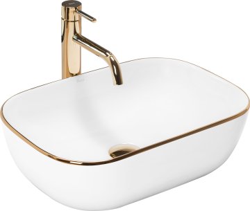 REA Umivalnik Belinda Gold Edge