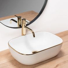 REA Umivalnik Belinda Gold Edge