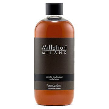 Millefiori Milano Napolnite za difuzor , Naravni, 500ml / vanilija in les