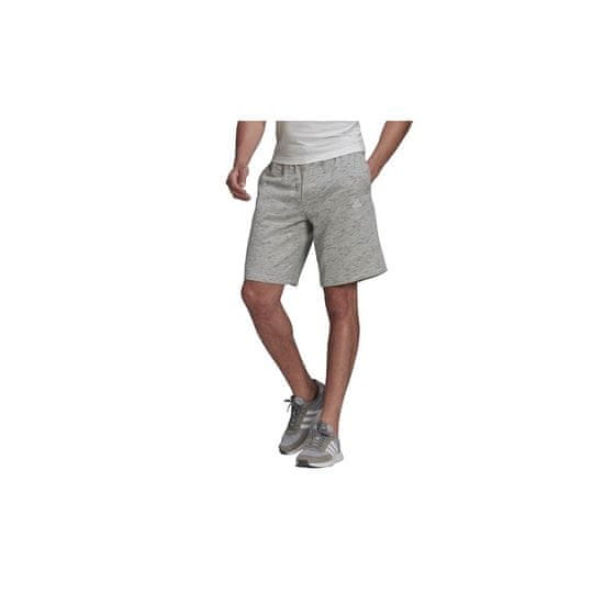 Adidas Hlače obutev za trening siva Essentials French Terry