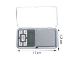 Ruhhy Digitalna žepna tehtnica 500g / 0,1g ISO 472