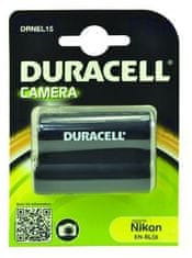 Duracell Baterija - DRNEL15 za Nikon EN-EL15, črna, 1400 mAh, 7,4 V