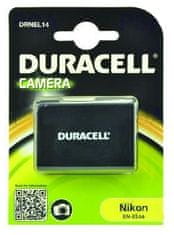 Duracell Baterija - DRNEL14 za Nikon EN-EL14, črna, 950 mAh, 7,4 V