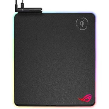 ASUS Asus ROG Balteus Qi brezžična polnilna podloga za miško, AURA sync, 37 x 32 cm