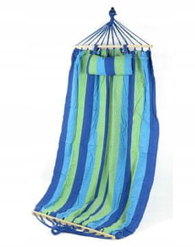 shumee Viseča vrtna viseča mreža brez razpornih palic 200x120 cm