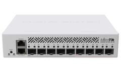 Mikrotik Cloud Router Switch CRS310-1G-5S-4S+IN, 800MHz CPU, 256MB RAM, 5xSFP, 4xSFP+, 1x LAN Gbit, LCD, vključ. licenco L5