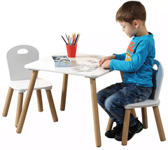 Kesper Set otroške mizice in 2 otroška stola 17712 - LES IN BEL LAK