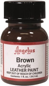 Rayher.	 Angelus barva za usnje, Rjava, 29.5ml