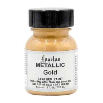 Rayher.	 Angelus barva za usnje, Metallic Zlata, 29.5ml