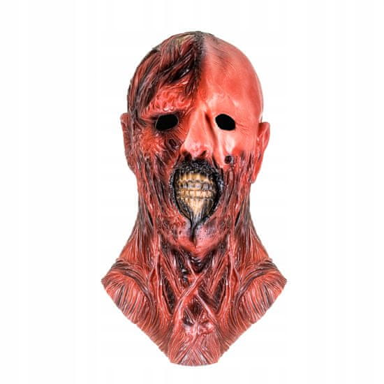 Korbi Profesionalna Halloween maska zažgani obraz