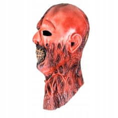 Korbi Profesionalna Halloween maska zažgani obraz
