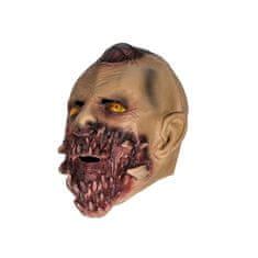 Korbi Profesionalna lateksna maska Kieł pošast zombie
