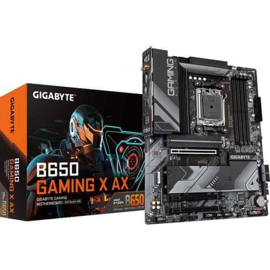 Gigabyte B650 Gaming X AX osnovna plošča, AM5, ATX, DDR5, WiFi 6E