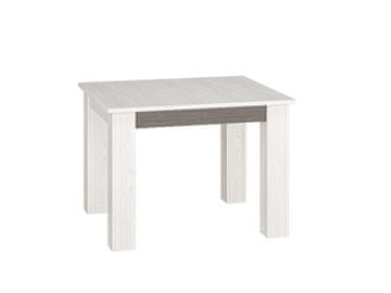 ML meble BLANCO 33-02 snežni bor/MDF nova siva - miza