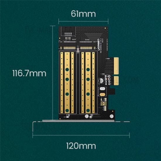 UGreen 70504 razširitvena kartica