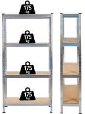 Malatec Skladiščna polica 150x75x30