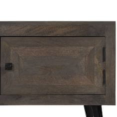 Vidaxl TV omarica iz trdnega mangovega lesa 140x30x45 cm