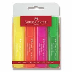 Faber-Castell Označevalnik Textliner 1546 4 kosi