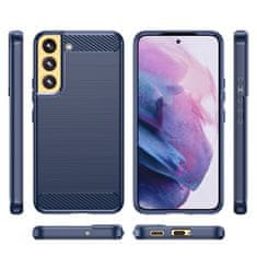 MG Carbon silikonski ovitek za Samsung Galaxy S23 Plus, modro