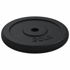 Vidaxl Utež 40 kg lito železo