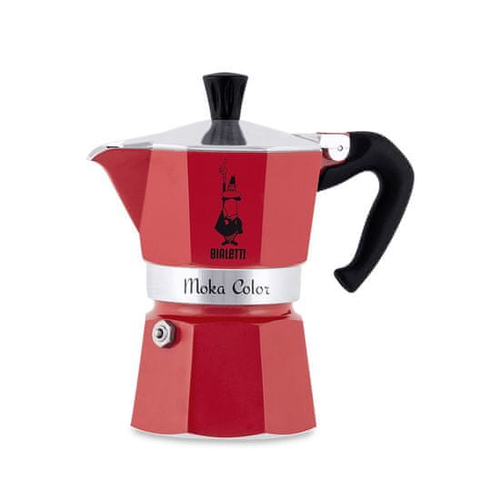 BIALETTI kafetiera moka express 3 red