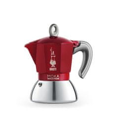 BIALETTI kafetiera moka ind. rdeča 2