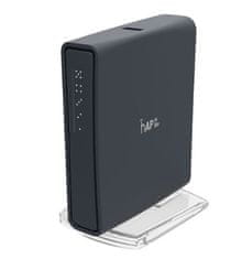 Mikrotik WiFi usmerjevalnik hAP ac2 5x GLAN, 2.4+5Ghz, 802.11b/g/n/ac, ROSL4, USB, PSU, notranji
