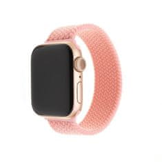 FIXED najlonski trak Elastični najlonski trak za Apple Watch 42/44 mm, velikost S, roza