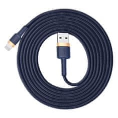 BASEUS cafule cable robusten najlonski kabel usb / lightning qc3.0 1.5a 2m modra (calklf-cv3)