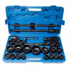 shumee GARNITURA UDARNIH KLJUČEV ROCKFORCE 26 kos. 3/4"- 1" 6C.