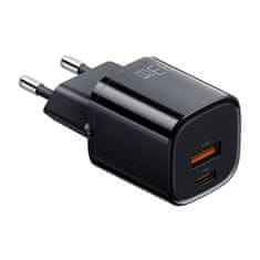 Mcdodo Nano GaN omrežni polnilec CH-0151, USB + USB-C, 33 W (črn)