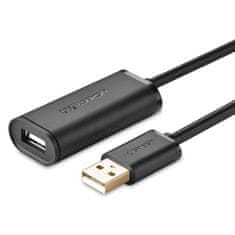 Ugreen Aktivni podaljšek kabla USB 2.0 480Mbps 5m črn