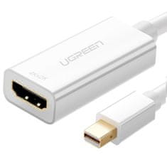 Ugreen Adapter FHD Mini DisplayPort (moški) na HDMI (ženski) bel